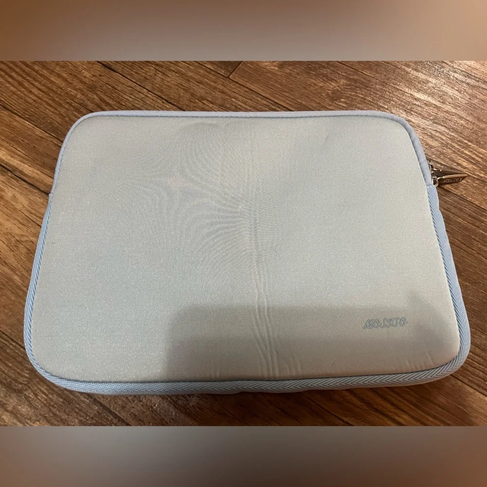 Blue laptop case